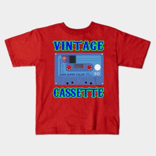 vintage cassette Kids T-Shirt